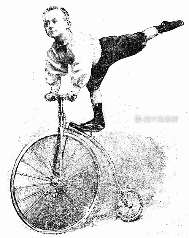 Artur Czekowski，世界上最小的艺术自行车手